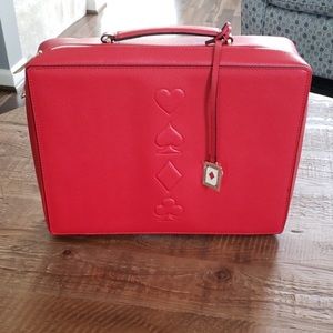 NWOT Estée Lauder Red Acess Train Case